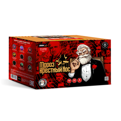 Мороз Крестный нос Батарея салютов купить в Хабаровске | habarovsk.salutsklad.ru