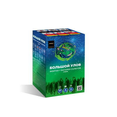Большой улов Фонтан фейерверк купить в Хабаровске | habarovsk.salutsklad.ru
