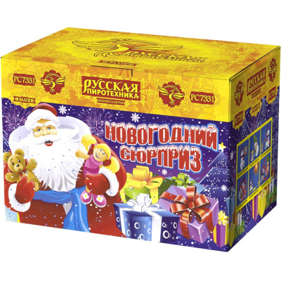 Новогодний сюрприз New Фейерверк купить в Хабаровске | habarovsk.salutsklad.ru