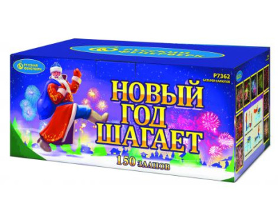 Новый год шагает Фейерверк купить в Хабаровске | habarovsk.salutsklad.ru